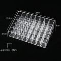 Multifunctio Makeup Lipstick Case Makeup Organizer Storage Box Lipstick Display Stand Holder Cosmetic Jewelry Organizer Box.