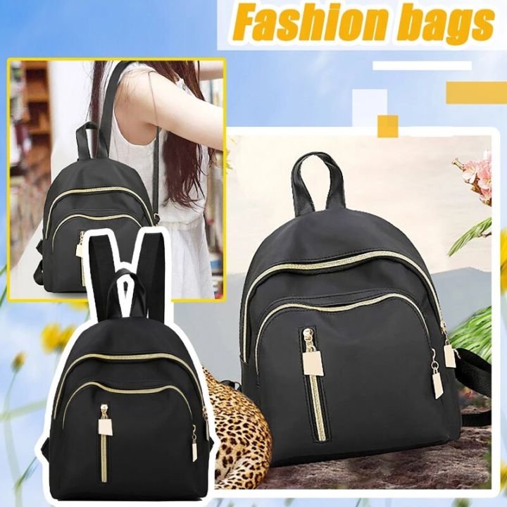 New%20Women%20Fashion%20Girl%20School%20Bag%20Multi-Function%20Small%20Backpack%20Cute%20Backpack%20Satchel%20Women%20Shoulder%20Rucksack%20Black%20School%20Bags%20-%20Image%203