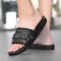Fashionable And New Collection Black Color BELT Lightweight Slide Slipper Sandal For Men S29. 