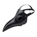 Steampunk Plague Doctor Mask With Long Nose Bird Beak Funky PU Leather Props For Halloween Cosplay Party. 