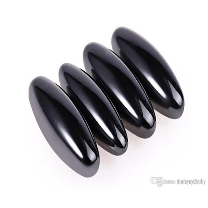 2 Pcs Metal Singing Magnets - Black