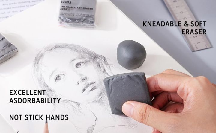 Deli%2071070%20Kneadable%20eraser%20drawing%20Soft%20Eraser%20Student%20Art%20Sketch%20Highlight%20Pencil%20Eraser%20-%20Image%204