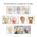 Mini Labubu Time To Chill Filled Doll Clothes Cos Gift Handmade Labubu Camisole Pants for Macaron Potato chips Labubu Clothes Only Selling Clothes. 
