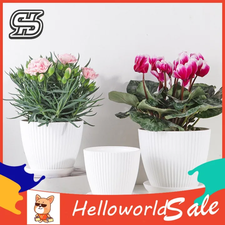 HelloWorld%20Round%20Flower%20Pot%20Corrosion%20Resistant%20Smooth%20Surface%20Flower%20Pot%20-%20Image%208
