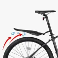 Bicycle Mudguard Set Splash Protection For Front & Rear Mudguard Mtb Mountain Cycle Plastic Mudguard Set -Black To Suit 24"-26"27"-28" Mtb Mountain Cycle Accessories 3 Pcs. - সাইকেল. 