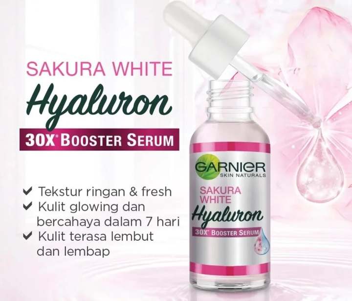 Garnier%20Skin%20Naturals%20Sakura%20Glow%2030X%20Hyaluron%20Booster%20Serum%2030%20Ml%20-%20Image%203