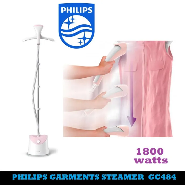 PHILIPS%20EASY%20TOUCH%20ANTI-BACTERIA%20GARMENT%20STEAMER,%20GC484%20-%20Image%202