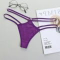 Thin Strap Hollow Panties Women Sexy G-String Soft Lingerie Low Rise Thong Breathable Female Underwear Solid Color Briefs. 