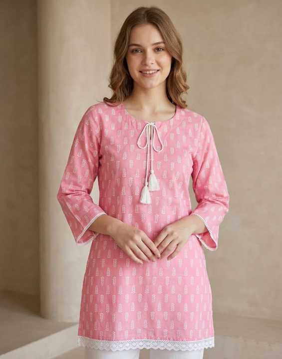 Attractive%201%20Piece%20Kurti%20From%20The%20New%20Collection%20For%20Women%20Cotton%20Casual%20Comfortable%20Stylish%20Ladies%20Fashion%20Dress%20-%20Image%205