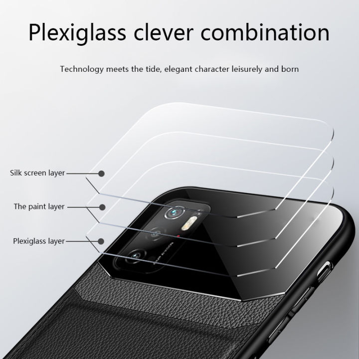 Biruiqu%20For%20Xiaomi%20Poco%20M3%20Pro%205G%20Poco%20M3%20Pro%205G%20Pocophone%20M3%20Pro%205G%20Hybrid%20Soft%20TPU%20Leather%20Tempered%20Glass%20Shockproof%20Case%20Cover%20-%20Image%204