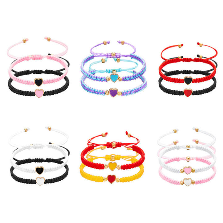 Bracelet%20Set%20Friendship%20Jewelry%20Heart%20Beaded%20Bracelet%20Braided%20Rope%20Bracelet%20Matching%20Couple%20Bracelet%20-%20Image%208