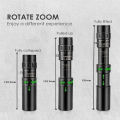 Portable 10-300X Zoom HD Strong Binoculars Long Range Professional Spyglass Monocular Telescope Low Night Vision for Hunting.
