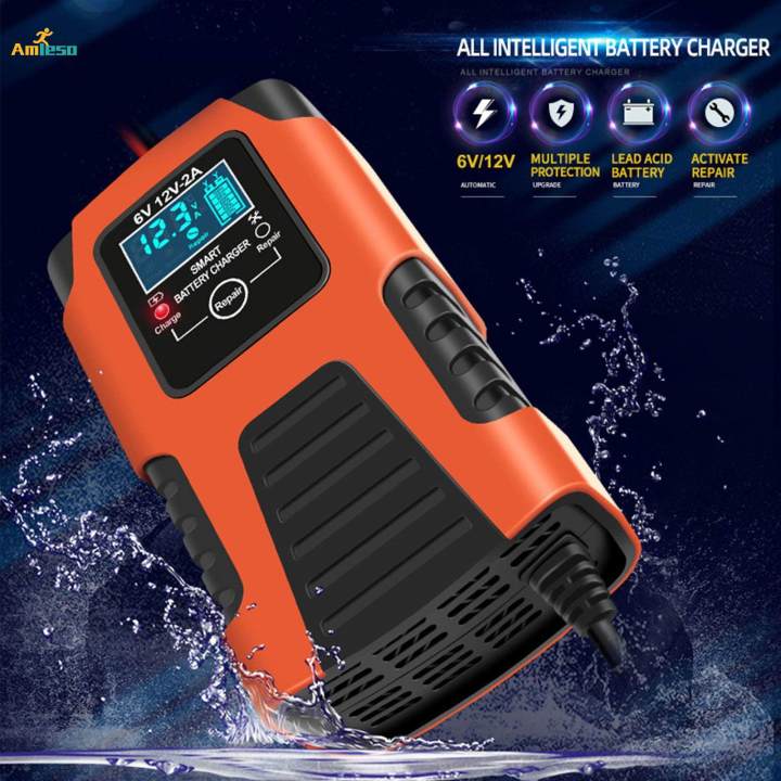 Car Battery Charger Automatic Charging Smart Battery Trickle Charger