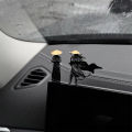 50mm Resin Mini Figures Model Ancient Japanese Chinese Ninja Samurai Warrior Modeling Cool Miniature Car Decoration Gifts.