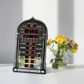 GC Mosque Azan Prayer Islamic Wall Clock Lcd Display Alarm Clock Ramadan Eid Gifts For Home Office Decoration (eu Plug). 