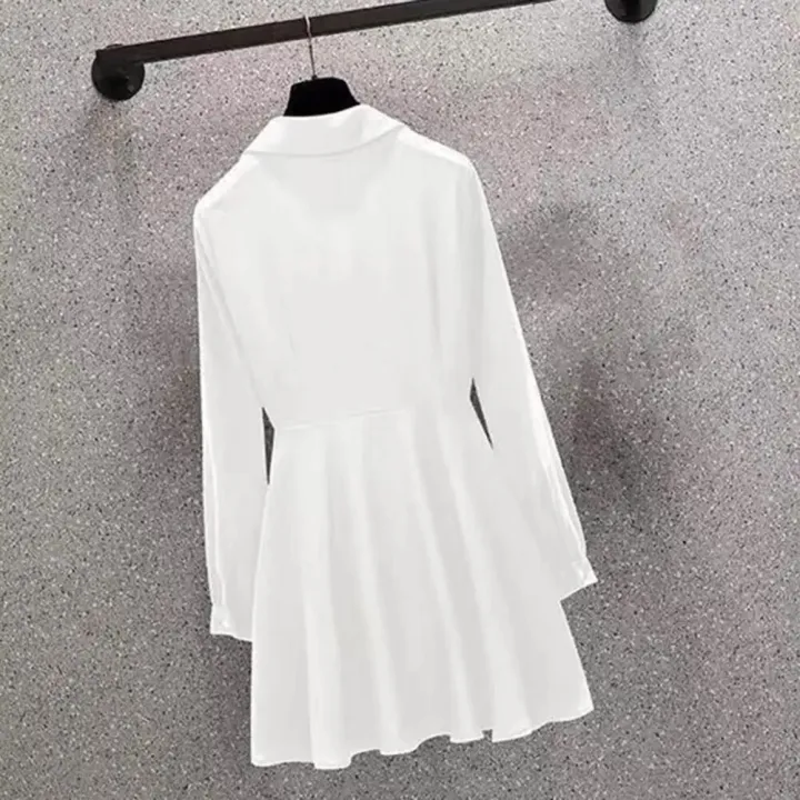 M-4XL%20Women's%20Shirt%20Lapel%20V%20Neck%20Long%20Sleeves%20Irregular%20Hem%20Plus%20Size%20Waist%20Tight%20Adjustable%20Belt%20Pullover%20Shirt%20Female%20Clothing%20-%20Image%205