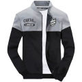 Mens Winter Jacket- Gray and Black.