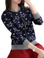 BLUE COLOR COTTON LONG SLEEVE CASUAL WINTER JACKET FO WOMEN .. 