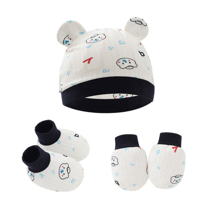 %E3%80%90In-Stock%E3%80%91%203pcs%20Newborn%20Baby%20Hat%20Mitten%20Booties%20Set%20Cartoon%20Printing%20Infant%20Beanie%20Cap%20Mittens%20Set%20For%200-6%20Months%20Baby%20-%20Image%206