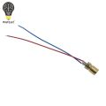 【Mary DAI Store】5V 650nm Adjustable Laser Dot Diode Module Red Copper Head Mini Laser Pointer. 