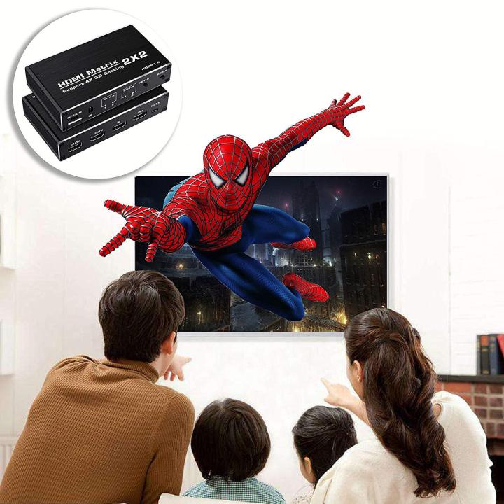 4k%20Hdmi%20Switcher%20Matrix%202x2%20Hdmi%20Matrix%202%20In%202%20Out%20Hdmi%20Switch%20Splitter%20Converter%20Matrix%204k%2030hz%20Hdcp1.4%20With%20Ir%20Remote%20Control%20-%20Image%205