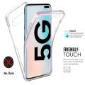 For Samsung Galaxy S10 5G Couple Simple Shockproof phone case Four Corner Anti Fall Skin Friendly Shell Soft Phone Back Cover. 
