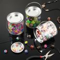 Paint Bucket Clear Bucket with Metal Lids and Handle 8 Pack.