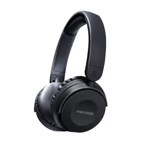 Microlab HB21 Wireless Bluetooth 5.3 Headphone | 40mm Bass Driver | AUX ...