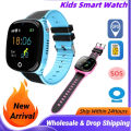HW11 waterproof IP67 kids Anti Lost Tracking Touch Screen Smart Watch SOS Call Pedometer Intelligent Watch with Camera.