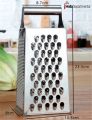 stainless steel box tapered grated 4 sided fruit grater.
