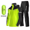 Motowolf Motorcycle Raincoat Suit Waterproof Windproof Reflective Jacket and Pants with Carrying Bag. 