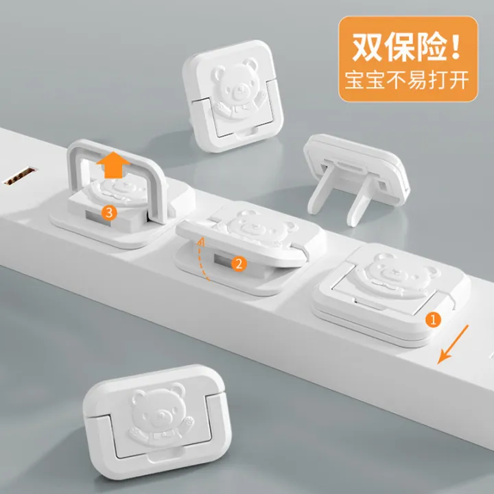 5Pcs%20Baby%20Anti%20Electric%20Shock%20EU%20Power%20Socket%20Outlet%20Plug%20Protective%20Covers%20-%20Image%202