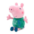 Peppa Pig Family Dolls Lettering Embroidery George 30cm Plush Stuffed Toys PP Cotton Children Birthday Christmas Gifts Toys.