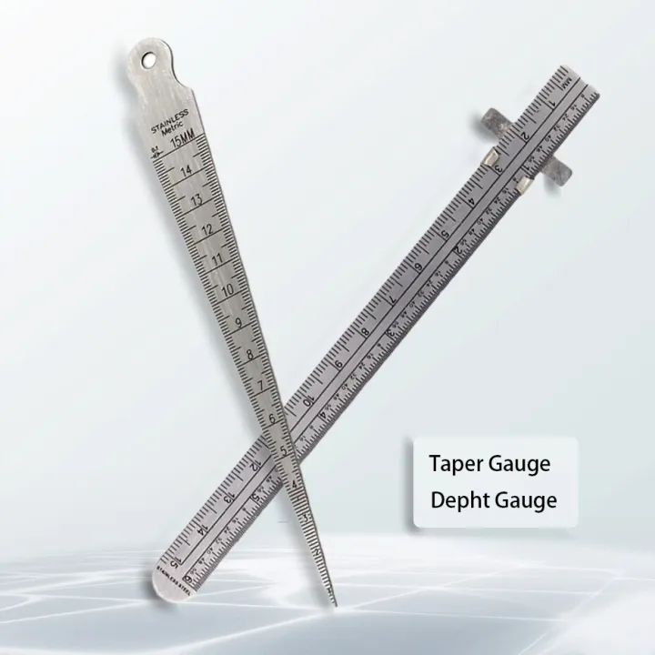Economic%201.3mm%20thickness%20hole%20gap%20measuring%20tool%20Taper%20Gauge%20+%20Depth%20Gauge%20welding%20gage%20-%20Image%203