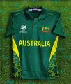 Australia T20 World Cup Jersey - Short Sleeve Collar Polo Jersey For Men - Australia Jersey 2024. 