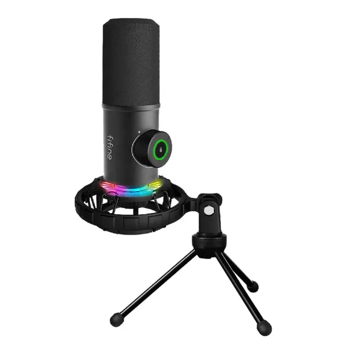 Fifine%20K658%20USB%20RGB%20Dynamic%20Microphone%20for%20PC/Mac/Mobile%20(Official%20Product)%20-%20Image%202
