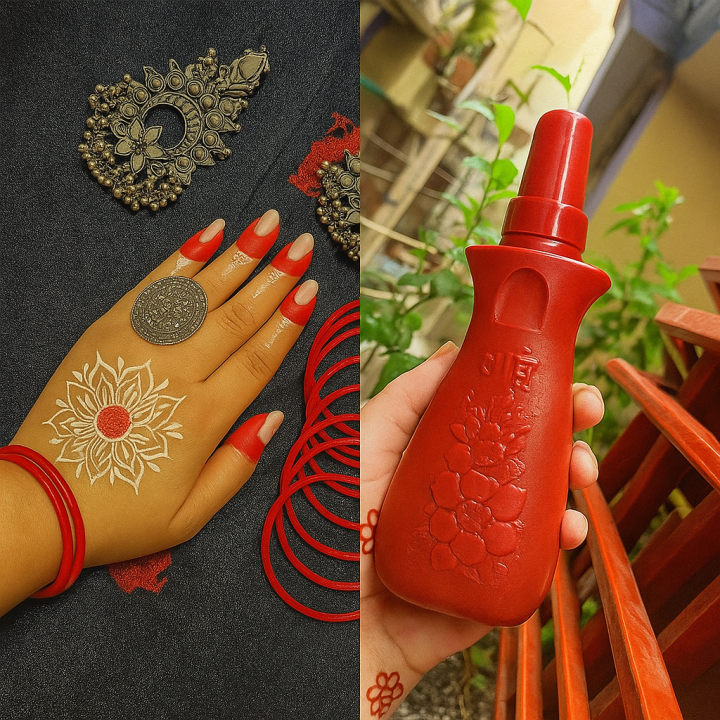 Premium Red Alta for Women – High Quality Hand & Foot Art Dye | Long Lasting & Skin-Friendly