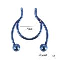1pcs U Shaped Nose Ring Hip Hoop Septum Rock Stainless Steel Magnet Nose Piercing Punk Piercing Body Jewelry.