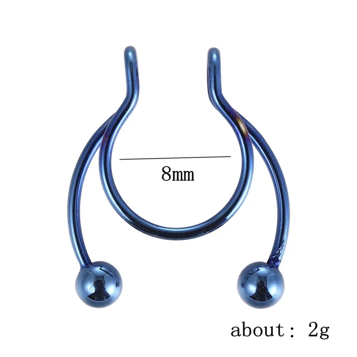 1pcs%20U%20Shaped%20Nose%20Ring%20Hip%20Hoop%20Septum%20Rock%20Stainless%20Steel%20Magnet%20Nose%20Piercing%20Punk%20Piercing%20Body%20Jewelry%20-%20Image%204