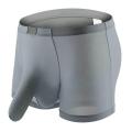 Mens Underwear Boxers Shorts Soft Breathable Underpants Boxers Elephant Nasal Panties Solid Color BHD2.