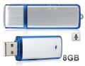 Voice Recorder with Pen drive 8GB. 