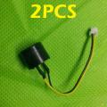 2Pcs Universal Mini Buzzer Piezoelectric DC 3V 5V 12V Magnetic 85dB Long Continuous Beep Tone With Connector & Cable.