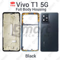 For Vivo T1 5G Full Body Housing With Camera Glass (LCD Frame, Side/Middle Frame, Back Panel/Backshell). 