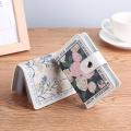 Portable ID Wallet Bus Pass Holder Money Bill Pouch ID Badge Holder Bank Card Organizer Multiple Card Slots. 