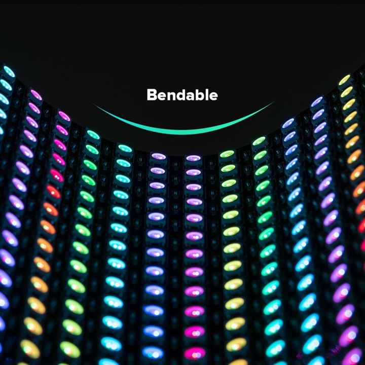 WS2812B%20RGB%2016x16%208x32%20Pixel%20Panel%20Screen%201-5%20Pcs%20256%20Pixels%20WS2812B%20ECO%20Individually%20Addressable%20Digital%20Flexible%20Programmed%205V%20-%20Image%202