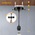 E27 Hanging Lamp Holder with 1M Cable Ceiling Lamp Holder Socket Lamp Base for Hanging Pendant Lights. 