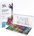Mont Marte Oil Pastels – 48 Piece Set with Tin Box, Suitable for Paper, Card & Canvas. 