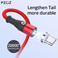 PZOZ Magnetic Cable Magnet usb c Fast Charging Charger Microusb For iphone 11 8 Mobile Phone Cables Data. 