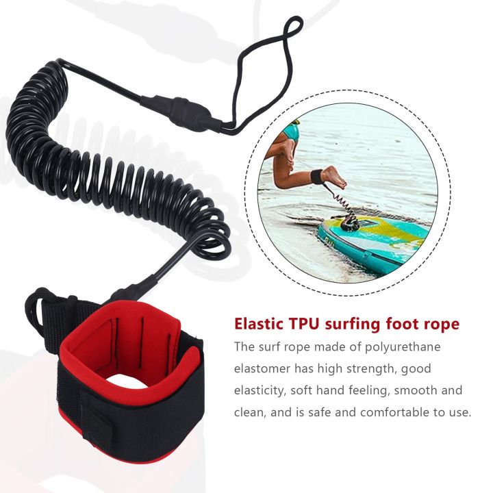 10.6Ft%20Ankle%20Leash%20Surfing%20Coiled%20Tpu%20Paddle%20Board%20Foot%20Leg%20Rope%20-%20Image%207