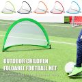 【Mary DAI Store】Outdoor Children Goal Net Foldable Kids Soccer Training - Yellow. 